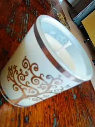 Candela decorativa albero della vita