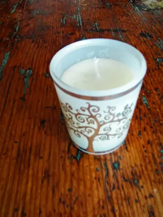 Candela decorativa albero della vita