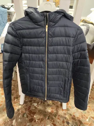 Chaqueta Plumas Ligera Polo Club Azul