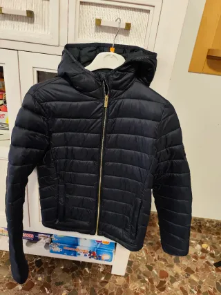 Chaqueta Plumas Ligera Polo Club Azul