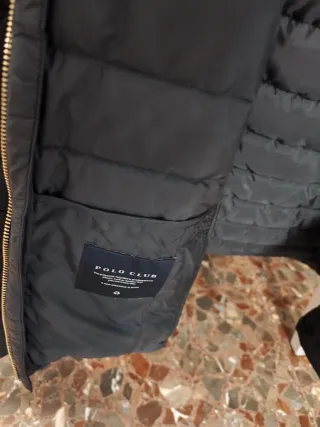 Chaqueta Plumas Ligera Polo Club Azul