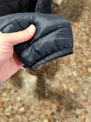 Chaqueta Plumas Ligera Polo Club Azul