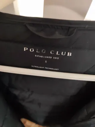 Chaqueta Plumas Ligera Polo Club Azul