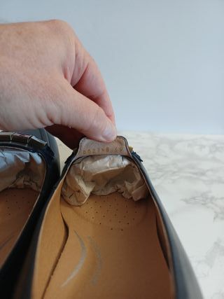 Geox Annytah Mocasines Piel Talla 39 Azul