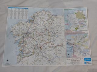 Mapa de Galicia 47 x 34