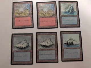 Lote Cartas Magic The Gathering Tierras
