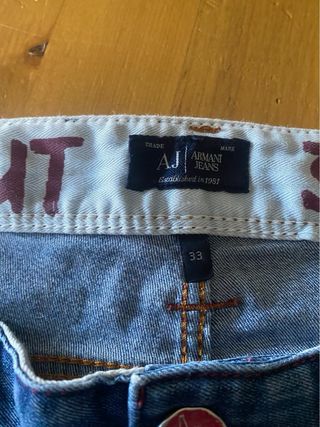 Jeans Armani Uomo Tg 33 Blu