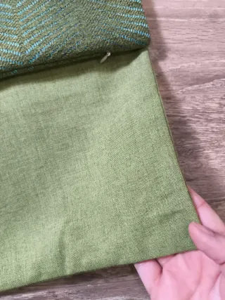 Fundas de cojín verdes