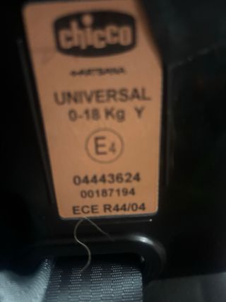 Silla de coche para bebé Chicco