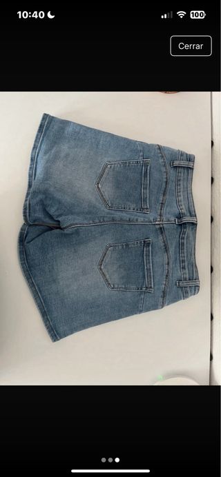 Shorts vaqueros azules
