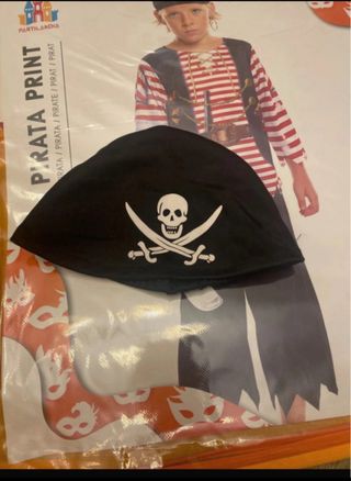 Disfraz Pirata Niño Talla 1-2