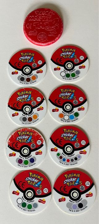 Tazos Pokémon 1ª Generación (2001)
