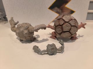 Pack Figuras Pokémon Geodude, Graveler, Golem