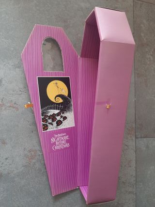 Caja vacía ataúd Jack Skellington