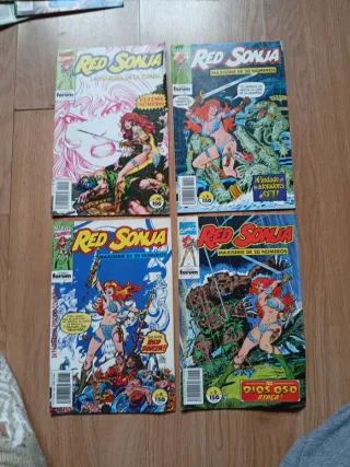 Lote comics red sonja