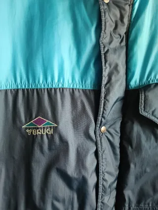 Chaqueta acolchada de esquí Vintage