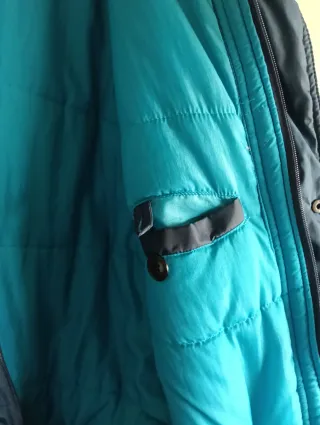 Chaqueta acolchada de esquí Vintage