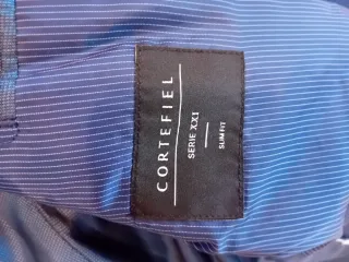 Traje azul Chrisbell Talla M