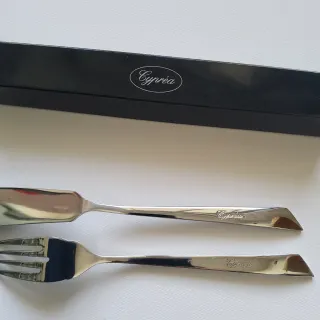 Juego cubiertos pescado Cypréa