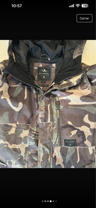 Abrigo Billabong Camuflaje