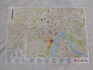 Mapa Plano Córdoba y Andalucía