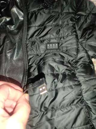 Chaqueta térmica negra. M