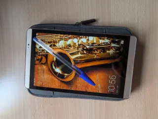 Tablet Huawei Oro rosa y Multicolor