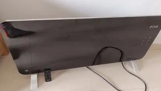 Calefactor Eyyo Negro/Plata Cristal