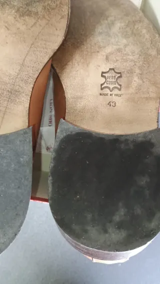 Scarpe uomo in pelle