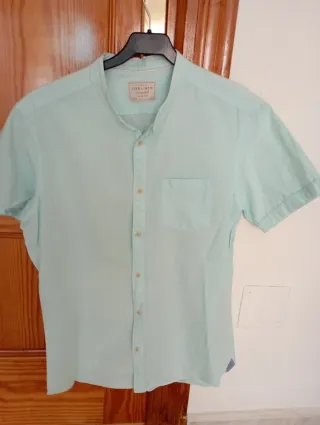 Camisa Sfera Hombre Cuello Mao