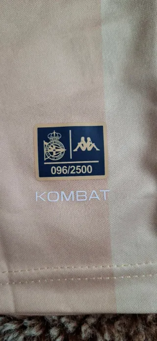 Camiseta RC Deportivo 25 Aniversario Talla L