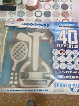 Pack 40 Accesorios Wii Ansonic
