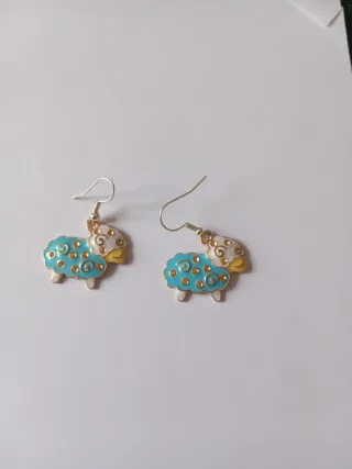 Orecchini a forma di pecora