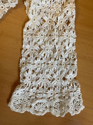 Blusa encaje antigua (1900) Talla única