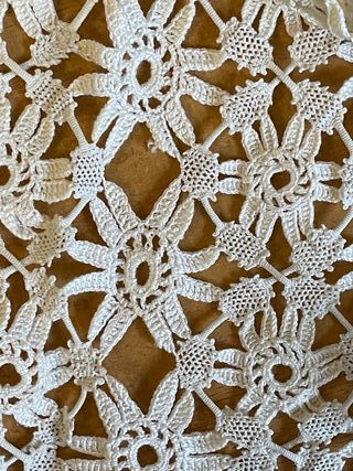 Blusa encaje antigua (1900) Talla única