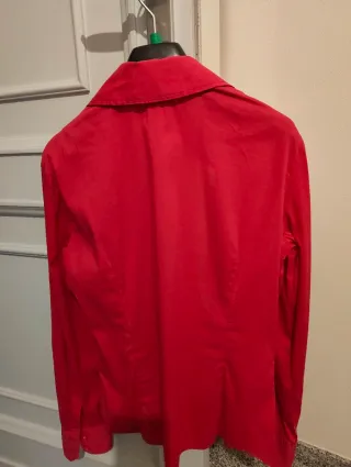 Camicia Guess by Marciano Rossa Tg 42 Logo