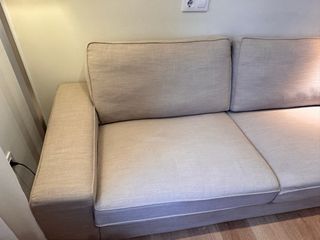 Sofá Ikea Kivik 3 plazas beige