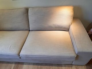 Sofá Ikea Kivik 3 plazas beige