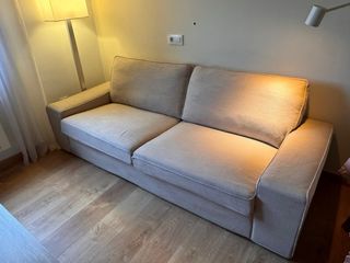 Sofá Ikea Kivik 3 plazas beige