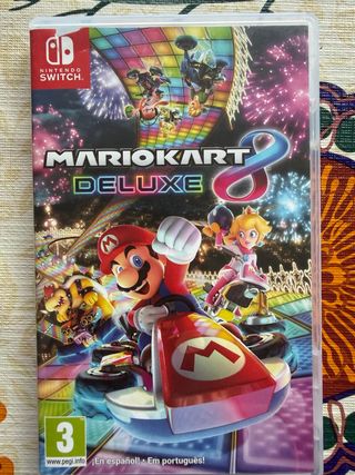 SOLO CAJA Mario Kart 8 Deluxe Nintendo Switch