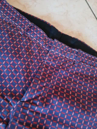 Pantaloni Prada originali fantasia geometrica