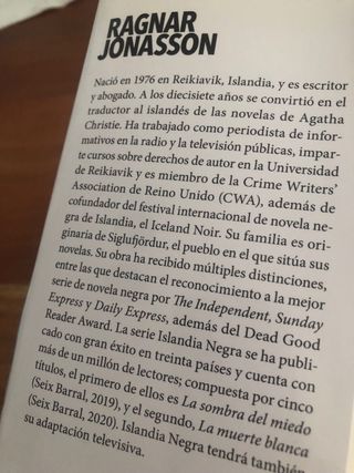La muerte blanca (Serie Islandia Negra 2)