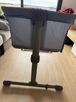 Cuna colecho Chicco gris