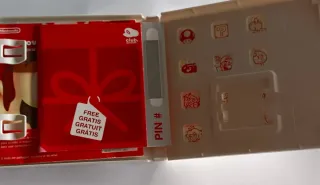 Caratula + PIN sin rascar Super Mario 3D Land