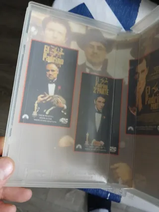 Películas VHS El Padrino y Ghost