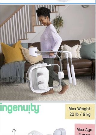 Ingenuity Columpio Compacto Hamaca Bebé