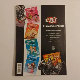 Comic El Pequeño Spirou 4 numeros. Colección Olé!
