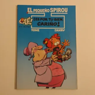 Comic El Pequeño Spirou 4 numeros. Colección Olé!