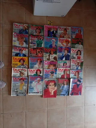 Revistas Burda de patronaje