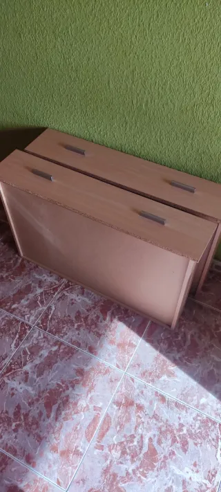 Armario de madera con 2 cajones (urge venta)